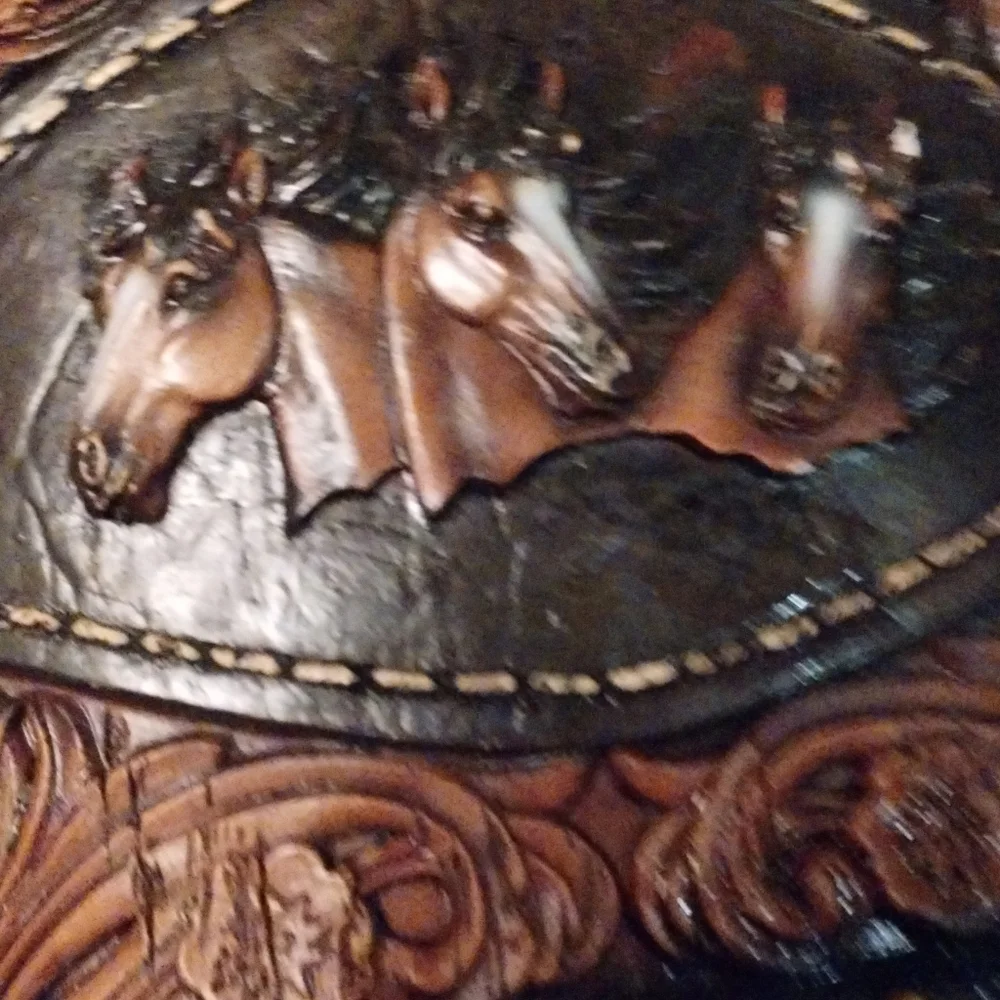 Western Horse Toothbrush Makeup Holder Bath Accessory